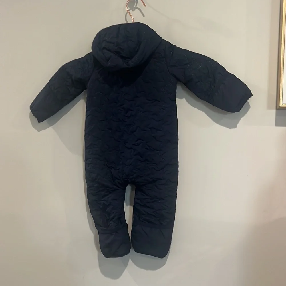 Baby Gap Jumpsuit Quitted Star Navy Blue 3-6 months.